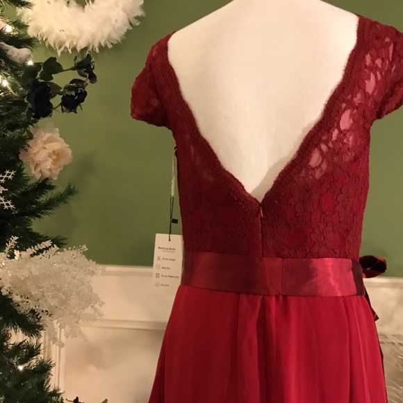 Formal evening bridesmaid prom dress - Picture 4 of 7